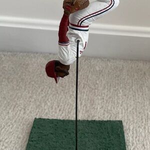 Previously owned Todd McFarline Ozzie Smith backflip sport figure.